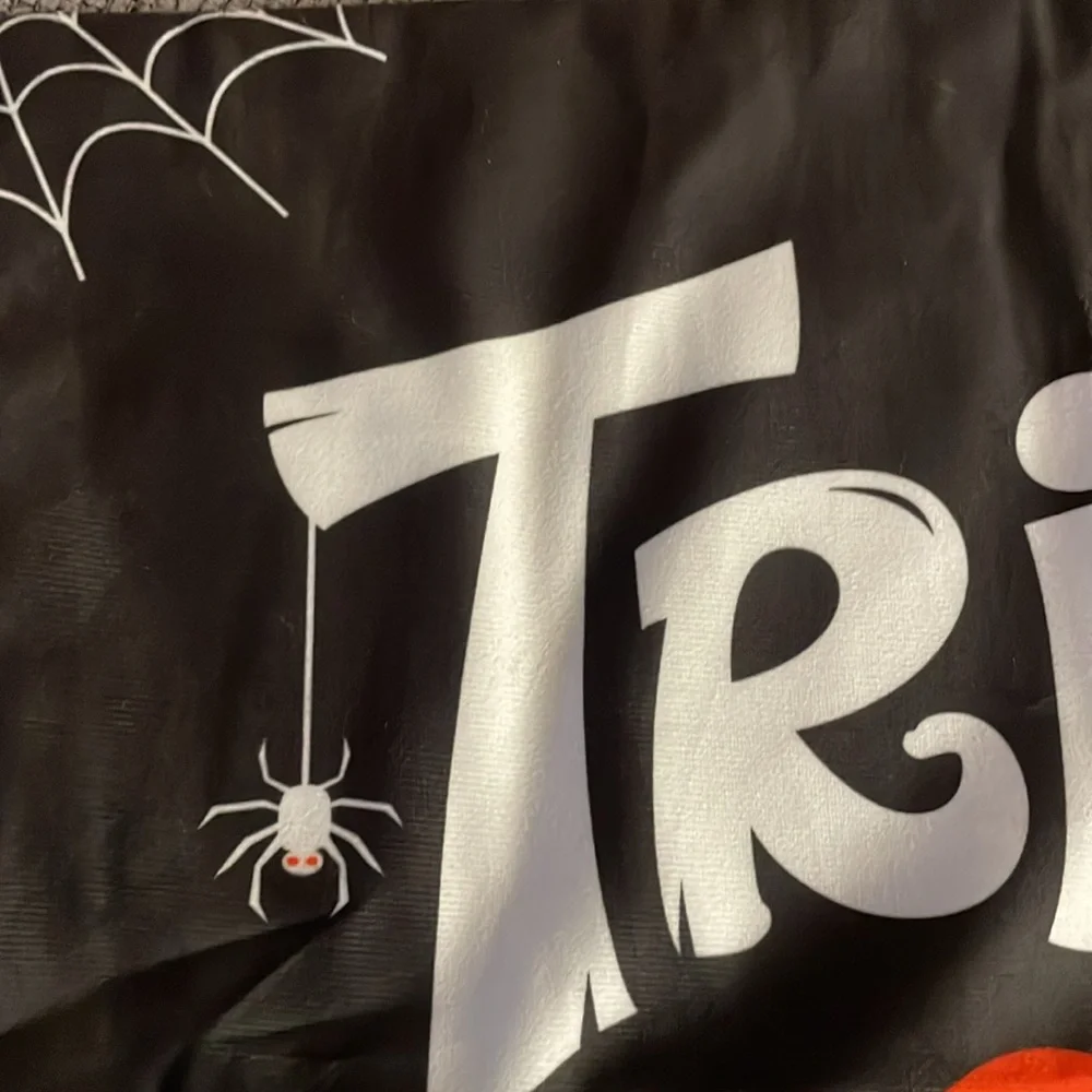 Halloween pillow case 18x18 trick or treat